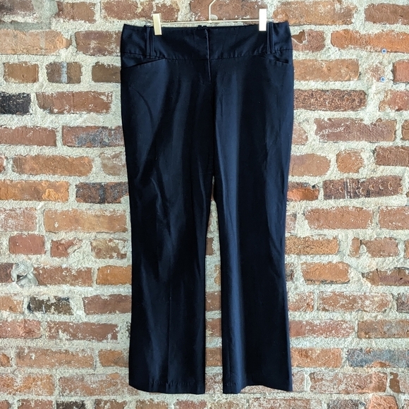 The Limited Size 4S Dark Navy Cassidy Fit Wide Leg‎ Dress Pants - Picture 1 of 8